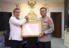 Kapolresta-Sidoarjo-Terima-Penghargaan-Menteri-Imigrasi-dan-Pemasyarakatan