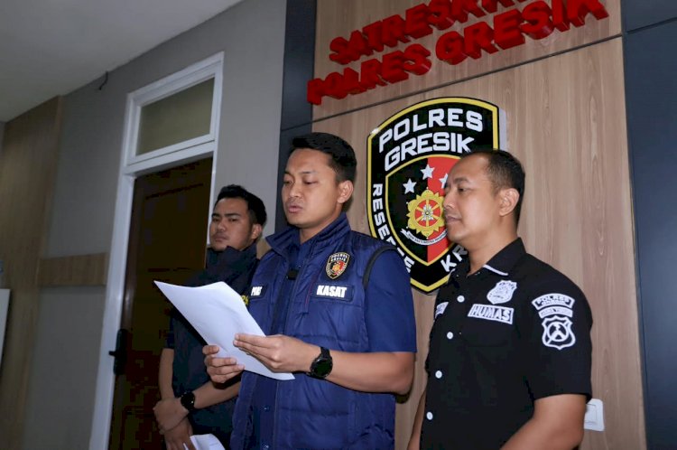 Polres Gresik Ungkap Curanmor di Rest Area Wahas, Dua Terduga Pelaku Diamankan