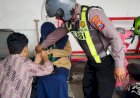 Respon-Cepat-Unit-Lantas-Polsek-Taman-Tangani-Kecelakaan-di-Jalan-Raya-Kletek