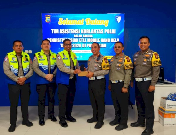 Korlantas Polri Perkuat Sistem ETLE di Pekanbaru Perangkat Statis Optimal dan Mobile Handheld Diperluas
