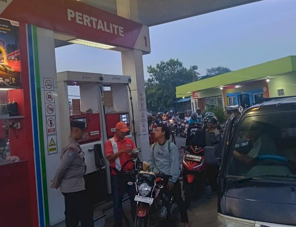Polres Madiun Kota Pastikan Stok BBM di SPBU Aman dan Belum Ada Kenaikan Harga
