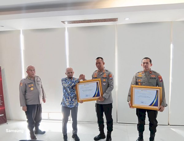 Polresta Sidoarjo Raih Penghargaan Pelayanan Sangat Baik dari Ombudsman RI
