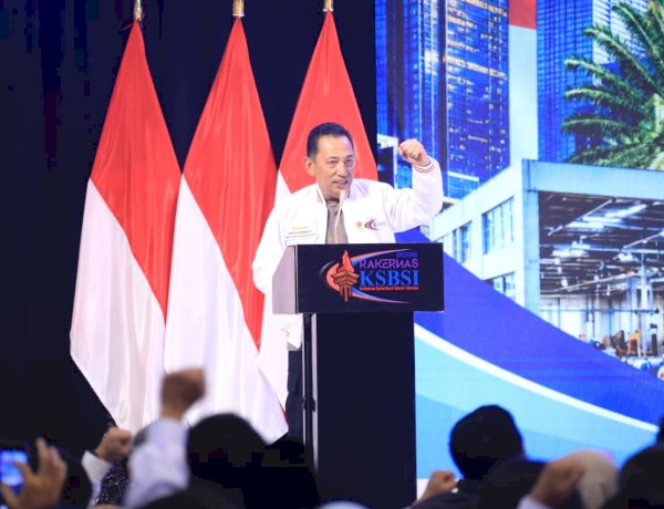 Kapolri Jenderal Listyo Sigit Prabowo Resmi Jadi Anggota Kehormatan KSBSI