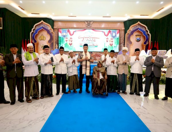Silaturahmi dengan Ulama se-Jatim, Kapolri Ajak Perkuat Sinergi Jaga Kamtibmas