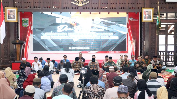 Forkopimda Malang Gelar Doa Bersama Peringati Tragedi Kanjuruhan