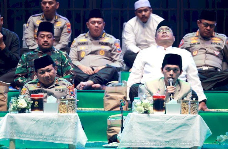 Peringati Maulid Nabi Muhammad SWT Polda Jatim Gelar Sholawat