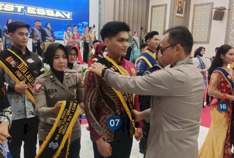 Duta Lalu Lintas Polresta Malang Kota Raih Juara 