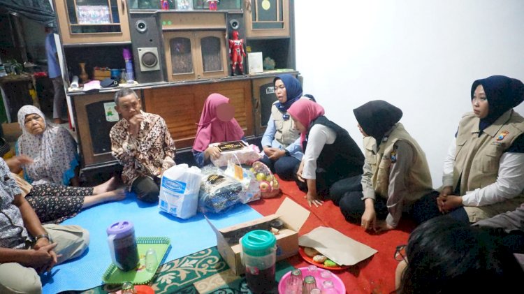 Polres Malang Lakukan Trauma Healing Terhadap Anak Korban Bunuh Diri di Pakis