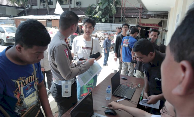 Ratusan Motor Knalpot Brong Diganti Sesuai Standart, Polresta Malang Kota Kembalikan ke Pemilik