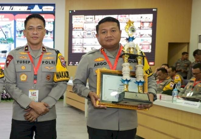 Polres Ngawi Raih Juara Satu Penilaian Pos Ops Lilin Semeru 2023