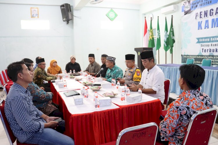 FKUB dan PD Muhammadiyah Kabupaten Pacitan Apresiasi Kinerja TNI Polri Pada Pengamanan Pemilu 2024