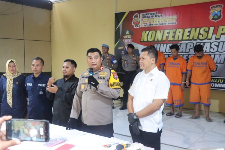 Kurang dari 24 Jam, Satreskrim Polresta Sidoarjo Tangkap Pencuri Mobil Pick Up