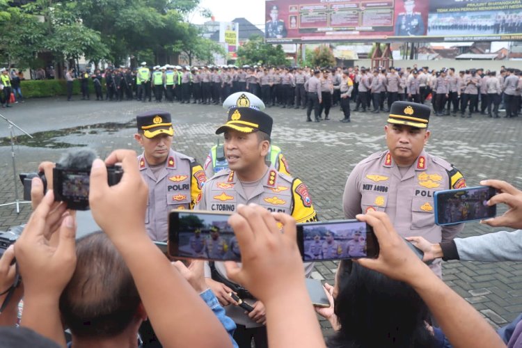 1.200 Polisi Siap Amankan Perayaan Idul Fitri di Sidoarjo