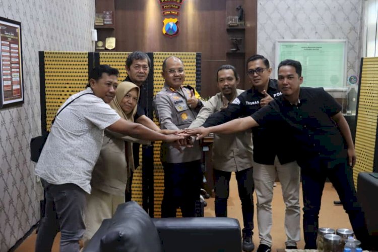 Polres Pacitan dan Pewarta Bersinergi Siap Wujudkan Pilkada 2024 Damai