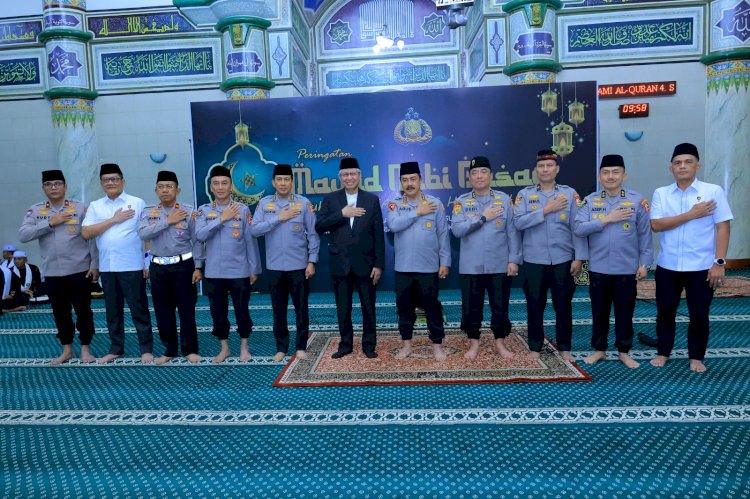 Mabes Polri Gelar Peringatan Maulid Nabi Muhammad SAW, Ajak Personel Ikuti Jejak Teladan