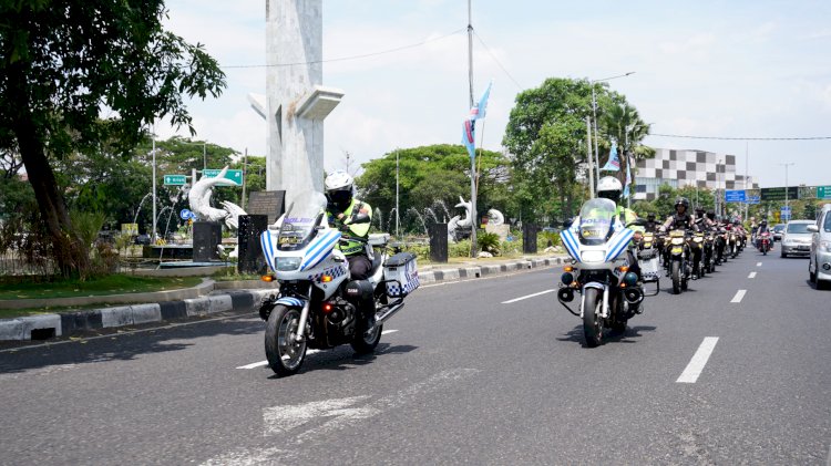 Patroli Gabungan di Sidoarjo, Wujudkan Situasi Kondusif di Saat Pelantikan Presiden Terpilih