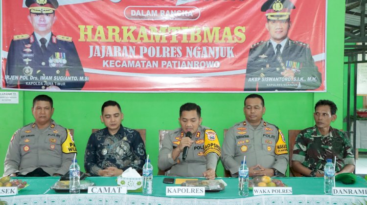 Cooling System Pasca Pilkada, Polres Nganjuk Gelar Silaturahmi Kamtibmas