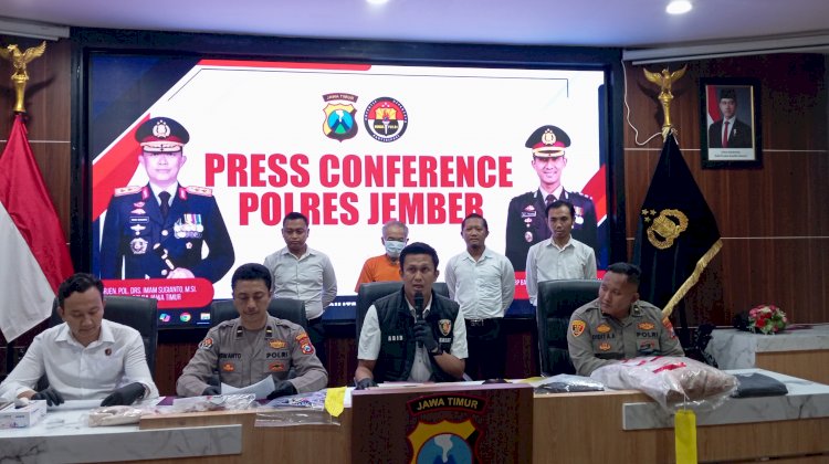 Polres Jember Berhasil Menangkap Tersangka Penyebab Tewasnya Wanita Paruh Baya di Tanggul