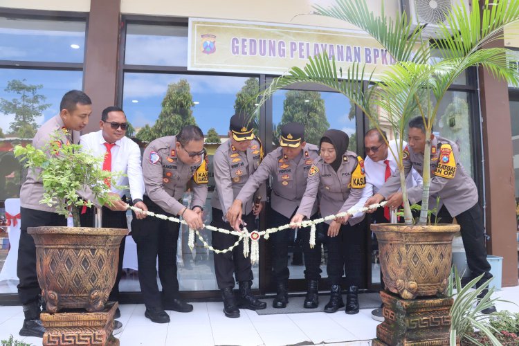 Kapolres Blitar Resmikan Ruang Pelayanan BPKB, Wujudkan Layanan Prima untuk Masyarakat