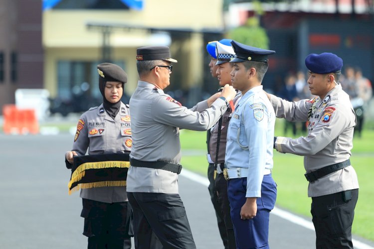 Kapolda Jatim Pimpin Apel Gelar Pasukan Operasi Terpusat Lilin Semeru 2024